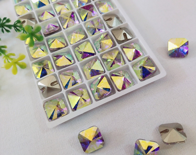 3009 12mm Glass Buttons