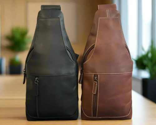 Leather Chest Bag