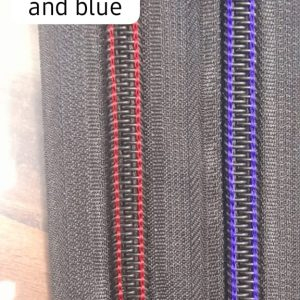 8 Zipper 100var Red & Blue
