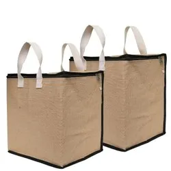 Double R Jute Shopping Bag