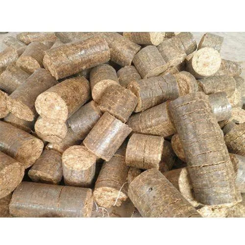 Mustard Husk Briquettes
