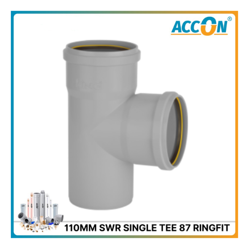4inch PVC Single Tee Ring Fit