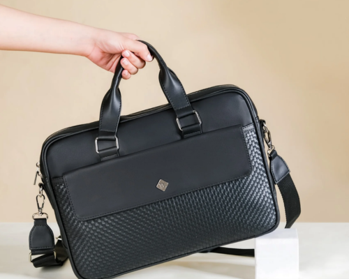 Leather laptop bags