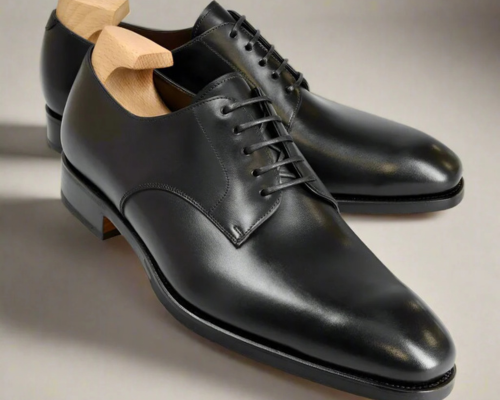 Men Derby Leather Shoes