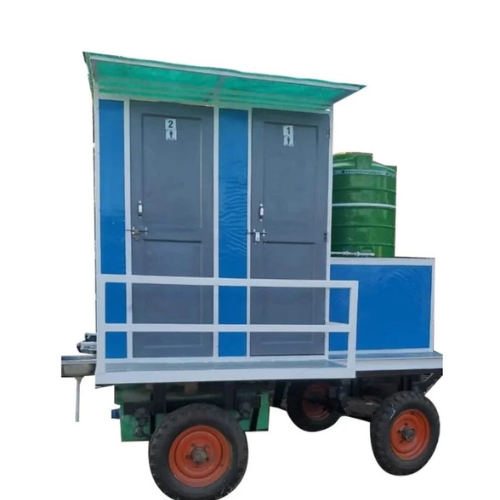 Frp Two Seater Mobile Toilet