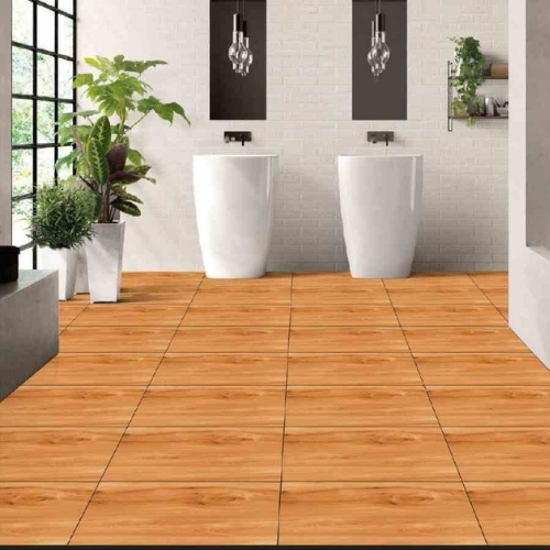 Brown Floor Tiles Matt Finish
