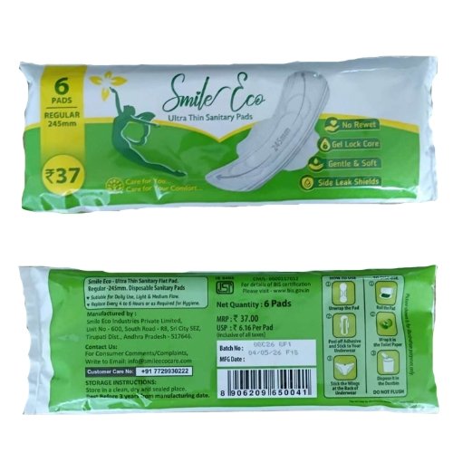 Straight Disposable Sanitary Pad