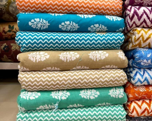 Mix Cotton Printed Fabric