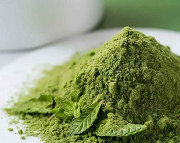 Dehydrated mint powder