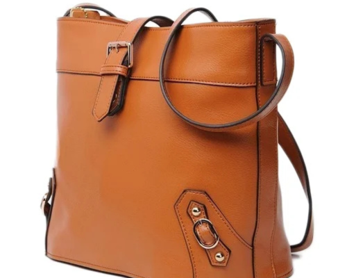 Plain Shoulder Handbag Ladies Leather Ba..