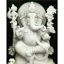 Ganesh Ji Marble Statue