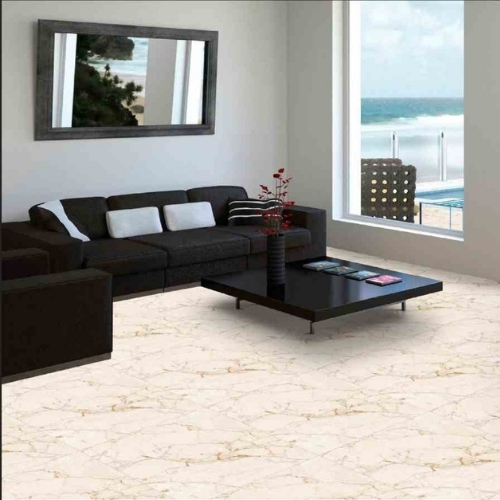 Cream Floor Tiles Sugar Finish