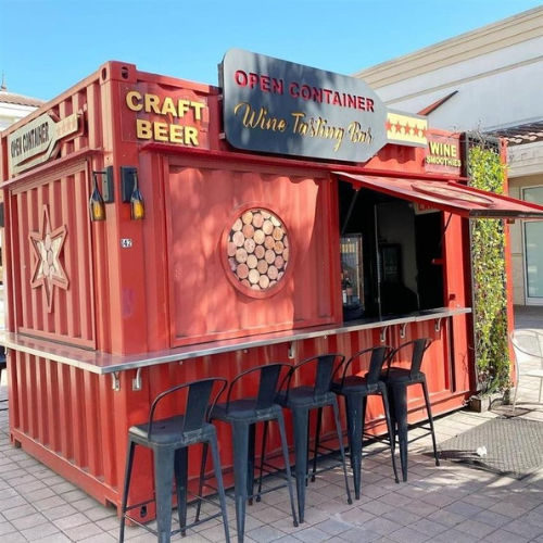 Coffee Shop Portable Cabin