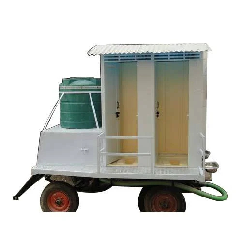 4 Seater Frp Mobile Toilet