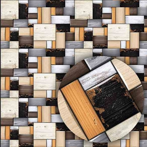 Wood Texture Sugar Finish High Depth 300X450 MM Marble