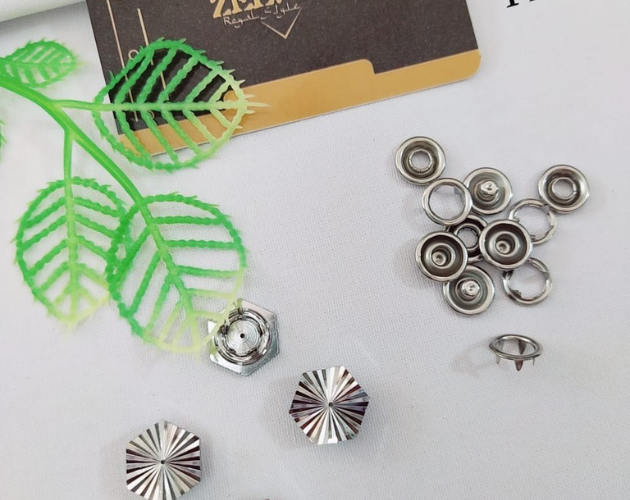 10mm Zeenat Chrome Plated Metal