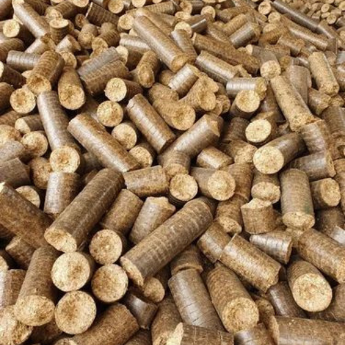 Groundnut Shell Briquettes
