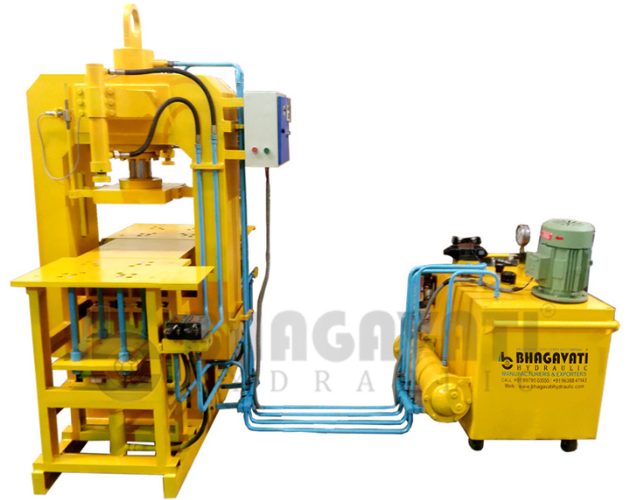 Vibro With High Pressure Paver Block Mac..