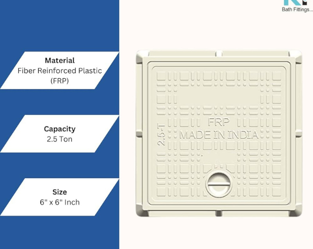 12x18 Inch FRP Rectangular Manhole Cover