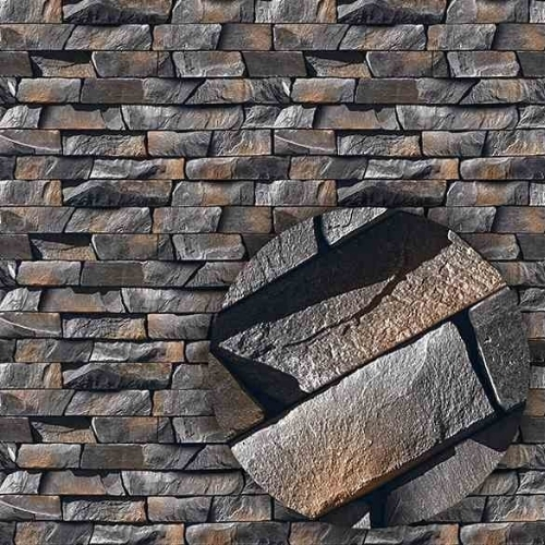 Black Stone Texture Sugar Finish High Depth 300X450 MM Marble