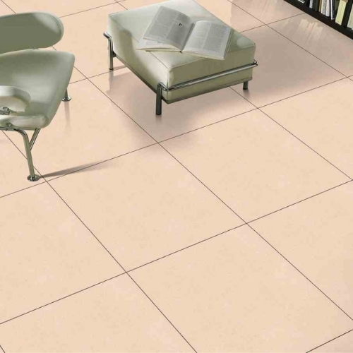 Cream Floor Tiles Glossy Finish