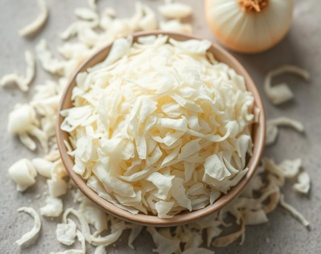 Dehydrated White Onion Flakes