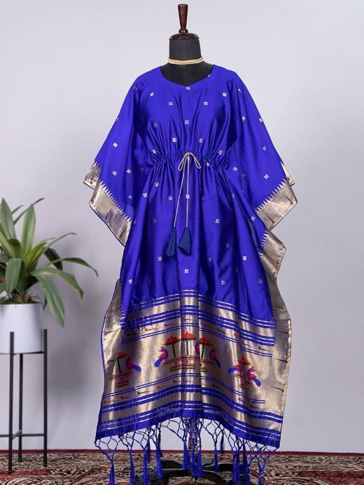 Paithani Party Wear Kaftan