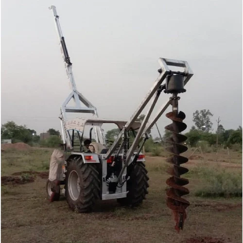 Hydraulic Pole Erection Machine