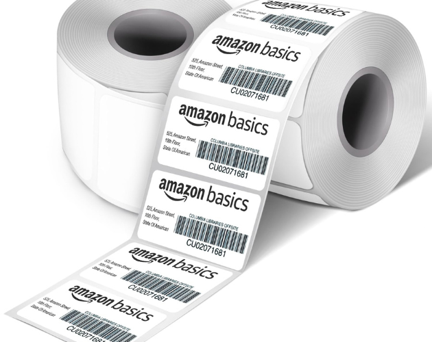 70 GSM Plain Paper Barcode Label