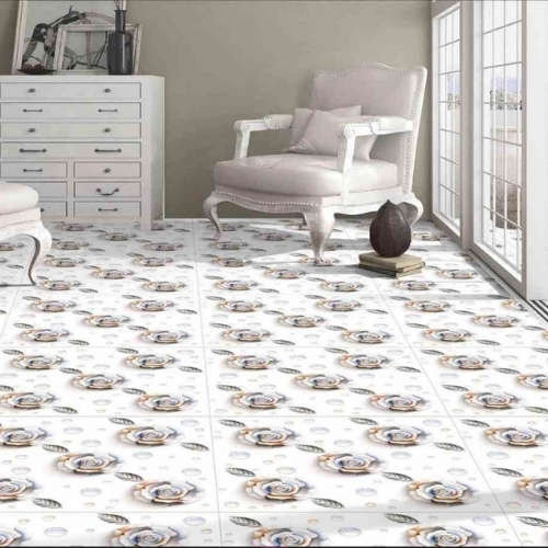 Designing Floor Tiles Glossy Finish