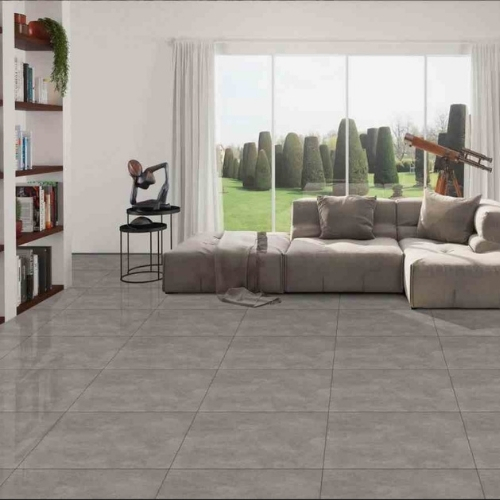 Grey Floor Tiles Sugar Finish